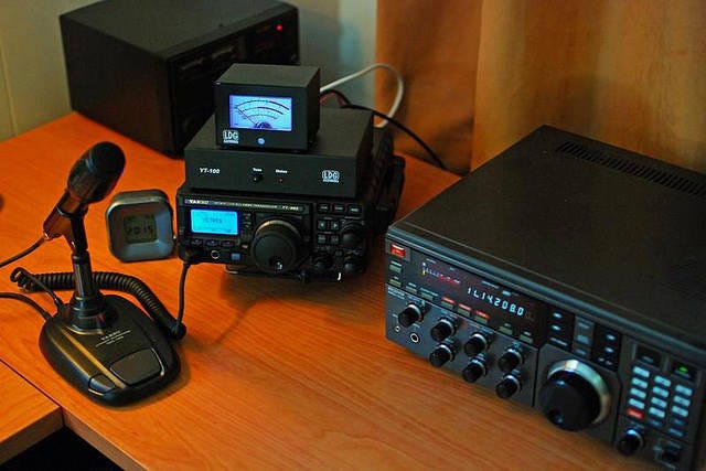 Amateur radio in desasters pictures
